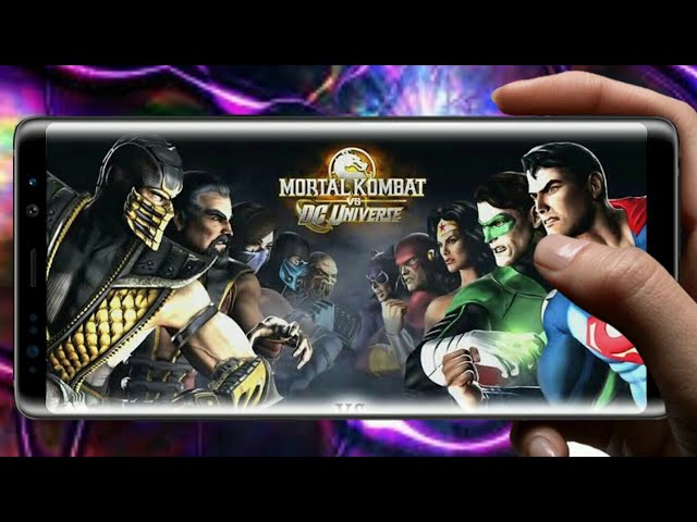 LANÇOU! MORTAL KOMBAT VS DC UNIVERSE PARA ANDROID/PPSSPP (MOD DK.