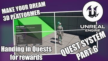 3D Platformer Tutorial in UE5 - Episode 21 - Quest System Part 6
