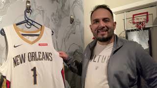 UNBOXING: Zion Williamson New Orleans Pelicans Nike Swingman NBA