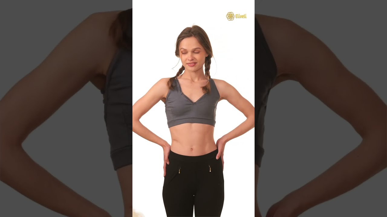 Sun Rays Bra - Grey Colour