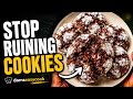 The Secret to Fudgy Chocolate Crinkle Cookies 🍫🔥| DOMS Easycook
