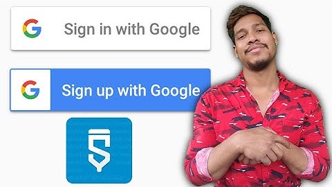 Login with Google / Sign In with Google activity in sketchware/Aauraparti