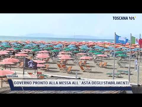 2022-02-16 TOSCANA - GOVERNO PRONTO ALLA MESSA ALL'ASTA DEGLI STABILIMENTI