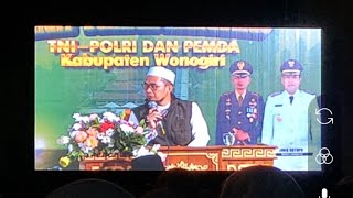 SAFARI DAKWAH KAMTIBMAS PEMDA WONOGIRI BERSAMA UST. ADI HIDAYAT DARI MASJID AT-TAQWA