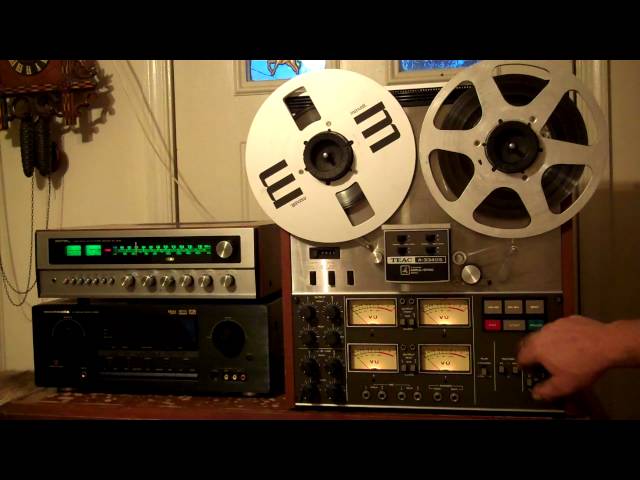 TEAC A3340S REEL-TO-REEL TAPE RECORDER COVER