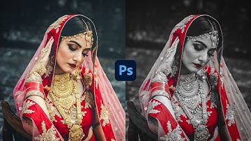 Selective Area Color Splash Effect | Photoshop Tutorial |
