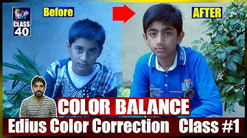 How to Set White Balance For Edius Color Correction | Class 40 | Film Editing School