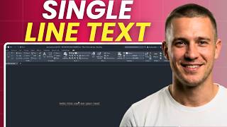 How to Add Single Line Text in AutoCAD