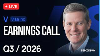 Visa Inc. Q3 FY26 Earnings Call | $V | 🔴 WATCH LIVE