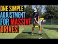 One Simple Adjustment for Massive Drives!