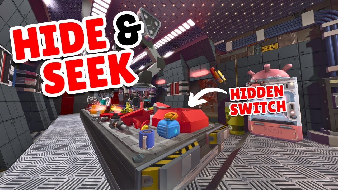 Secret Laboratory = Perfect Hiding Spot 😈🔬 | Scrap Mechanic Hide & Seek