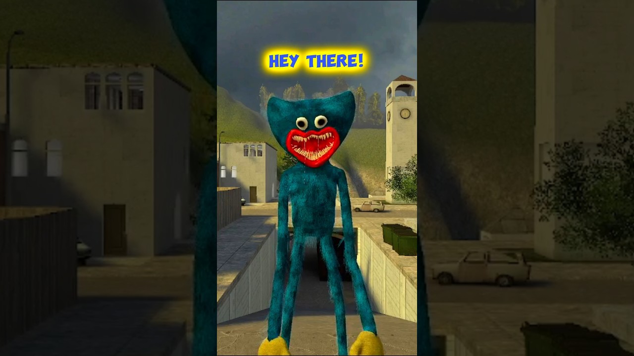 Huggy Wuggy is mad at Freddy 