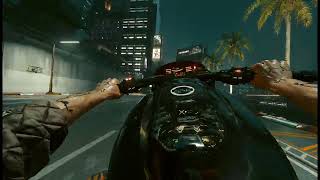 Cyberpunk 2077 VR Gameplay 5090 PSVR2 4K Max Graphics Ray Tracing V's Adventures Night City Drive