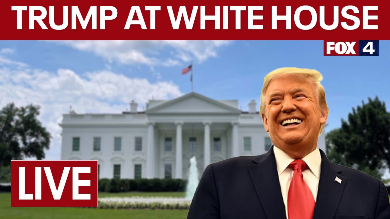 🔴LIVE: President Trump Luncheon in White House