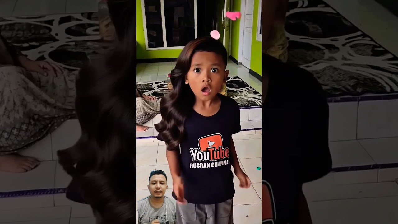 So long hair and fat belly 