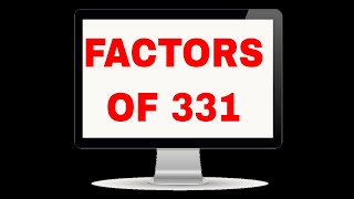 Factor of 331