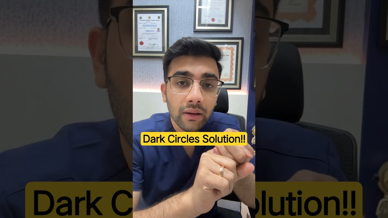 How to Treat Dark Circles Permanently: Expert Tips That Actually Work! | Dr DC, Plastic Surgeon