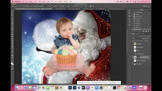 Photo Box Designs Snow Globe Photoshop Template Tutorial