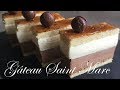 Gateau Saint Marc Chocolate mousse cake recipe～ASMR cooking の動画、YouTube動…