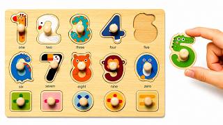 Numbers Puzzle Adventure 🔢🧩 Count, Match & Play