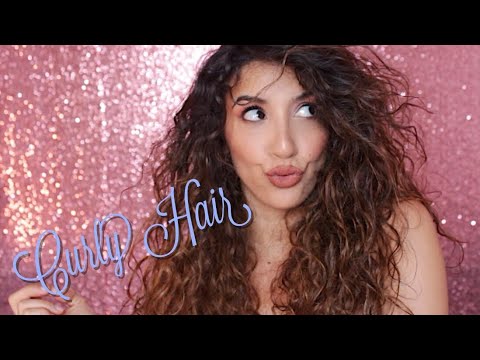 Curly Hair Tutorial I Boucles cheveux faciles أسهل و أسرع طريقة للحصول على شعر مموج