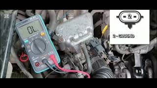 Checking of MAP sensor through DMM