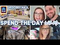 ALDI SHOP WITH ME & GROCERY HAUL | WALMART HAUL | SPEND THE DAY WITH ME