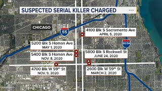 Man charged in 6 murders on Southwest Side over several months in 2020, Chicago police say