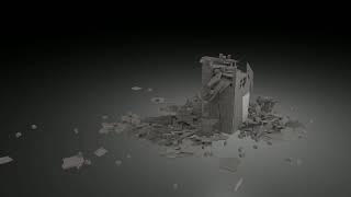 Maya Rigid body simulation