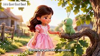 Lila Saves a Little Caterpillar | A Story about Kindness | Kids Story