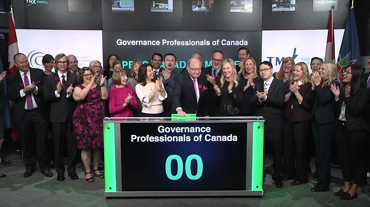 Governance Professionals open Toronto Stock Exchan...