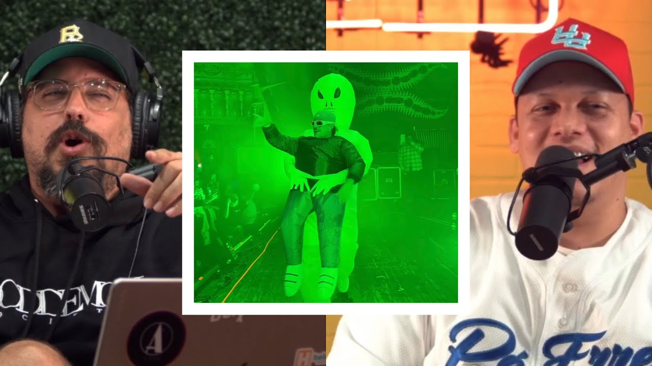 Asi salio Feid a cantar en Halloween