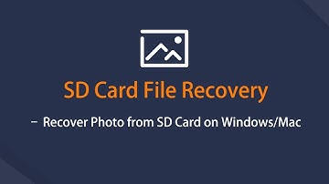 SD Card File Recovery – Recover SD Card Photo, Video, etc