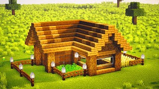 O Segredo Revelado Como Construir Sua Casa Inicial em Poucos Passos!  Construções Minecraft