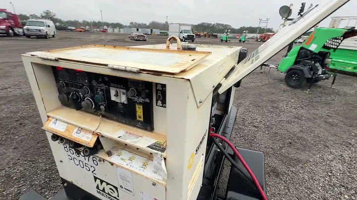 MULTIQUIP WHISPERWATT DLW-400ES84 WELDER GENERATOR-124579