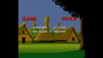 Astérix (SNES) - Game Over