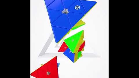 GAN Pyraminx M Pyramid Triangle Special-shaped Magnetic Cube
