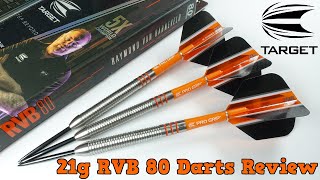 TARGET Soft Dart Pfeile Darts Raymond van Barneveld RVB80 RVB 80 Black 20 gr 154 
