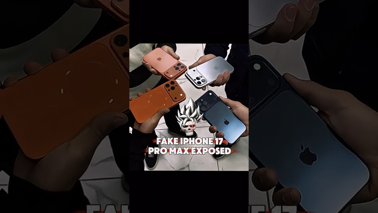 FAKE IPHONE 17 PRO MAX EXPOSED!🤬🔥