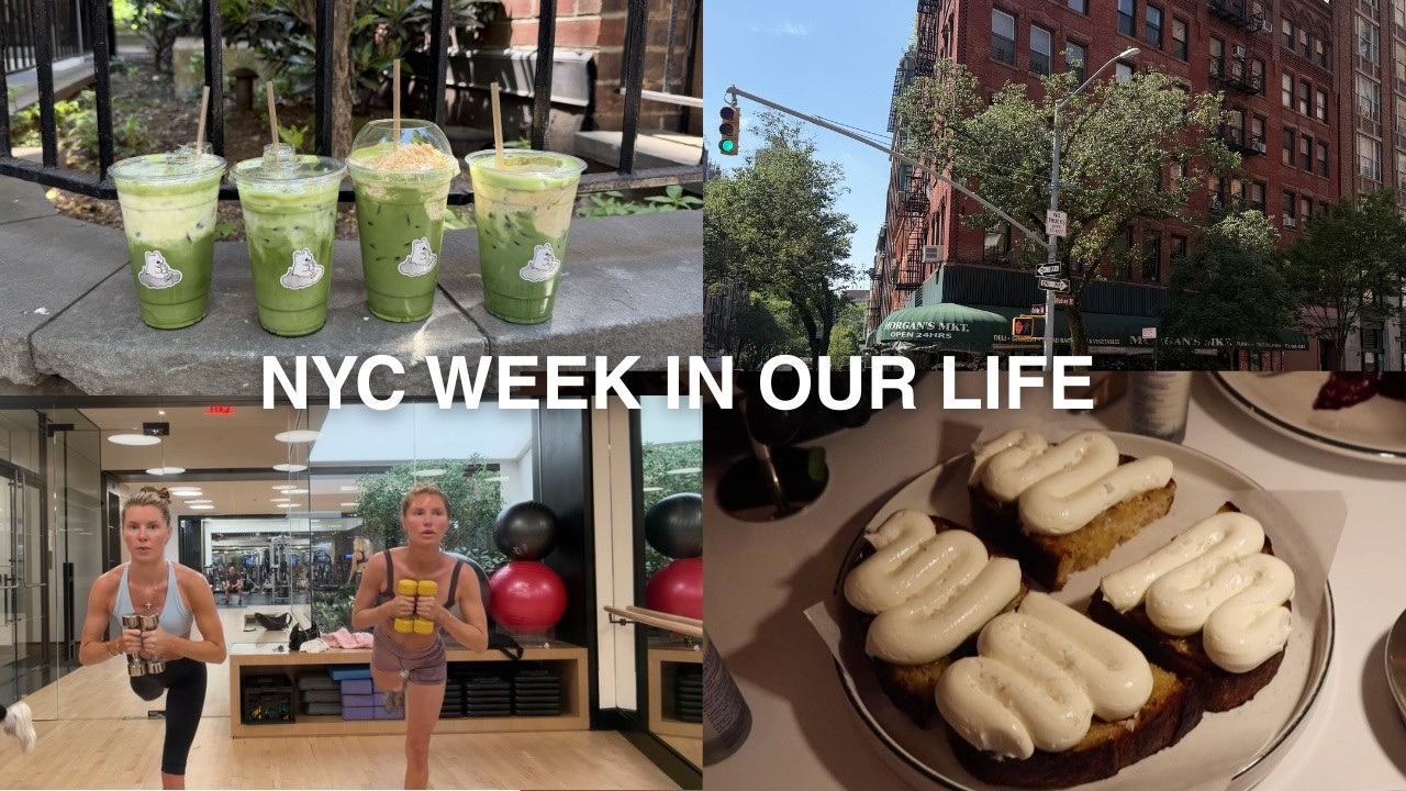 nyc week in our life | amazing matcha, misi famous ricotta toast + memorial day weekend