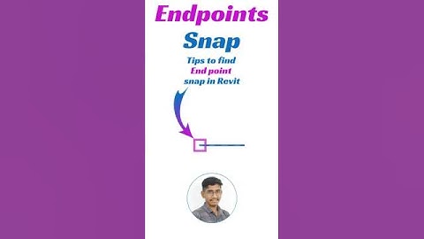 Endpoints snap in Revit #shorts #revit #architecture #tutorial