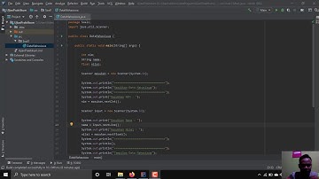 PROGRAM INPUT DATA MAHASISWA DENGAN JAVA | VOLUME, LUAS