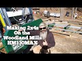 Making 2x4s on The Woodland Mills HM130MAX Northwind Garage Channel