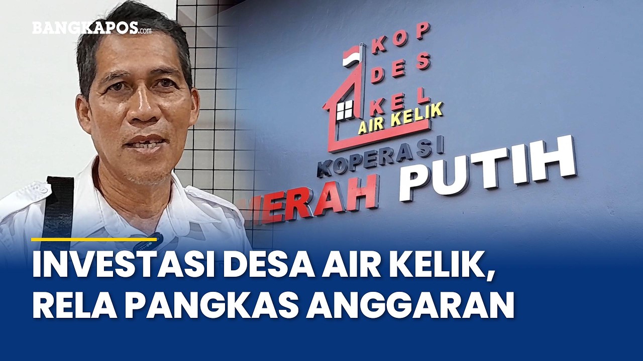 Investasi Besar Desa Air Kelik, Rela Pangkas Anggaran Rp700 Juta Demi Sukseskan Koperasi Merah Putih
