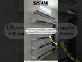 Premium Wall Channel Racks for Retail Stores | Sigma Racks Pan India Installation