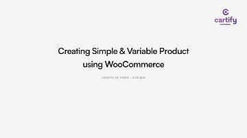 Tutorial 5: Create Simple, Variable Product in WooCommerce with Cartify WooCommerce WordPress Theme