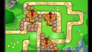 BTD5 Online | Monkey Lane Hard Only Tack Shooters NLL