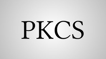 What Does "PKCS" Stand For?