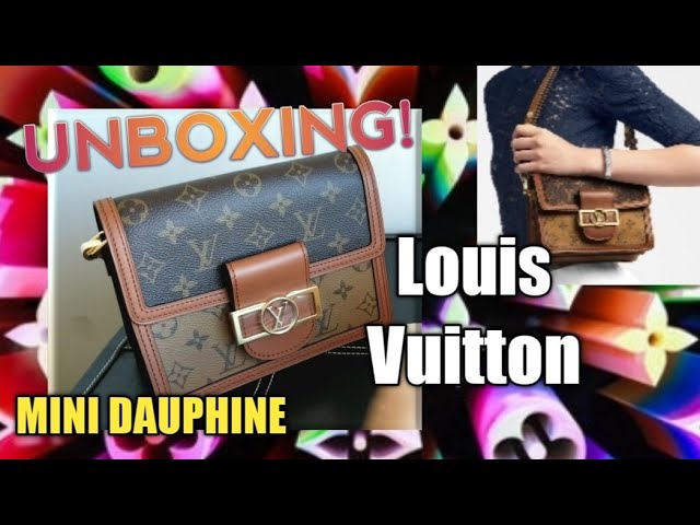 Unboxing + Review Tas Puluhan Juta  LV Dauphine Mini Noir Epi Leather 
