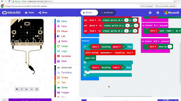 How to make a Pacman game on the micro:bit